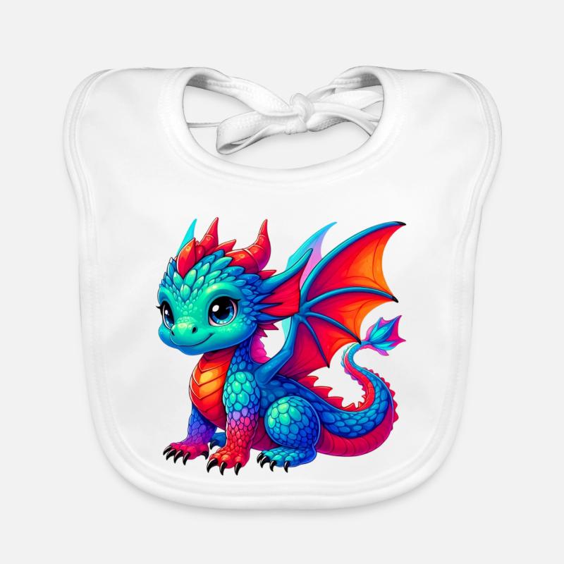 Drache Baby Bio-Lätzchen