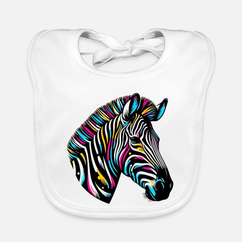 Zebra Baby Bio-Lätzchen