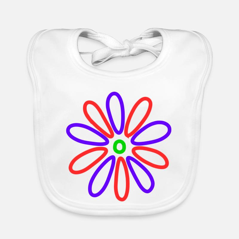 FLOWER. NATURE. ECOLOGY. ANNIVERSARY. FEAST Organic Baby Bibs