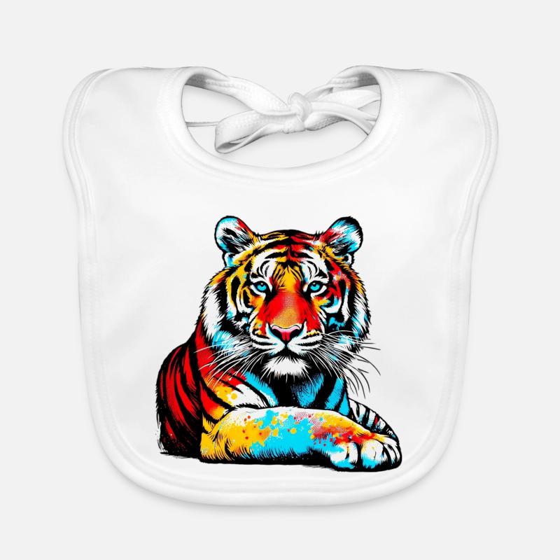 Tiger Baby Bio-Lätzchen
