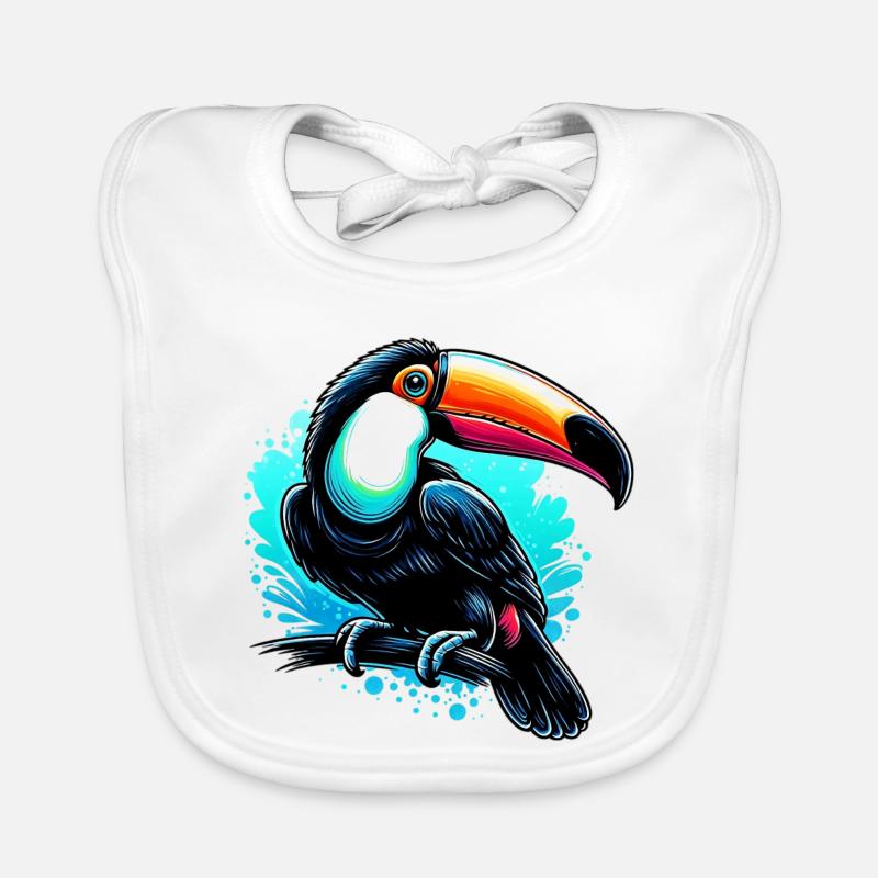 Toucan Bavoir bio Bébé