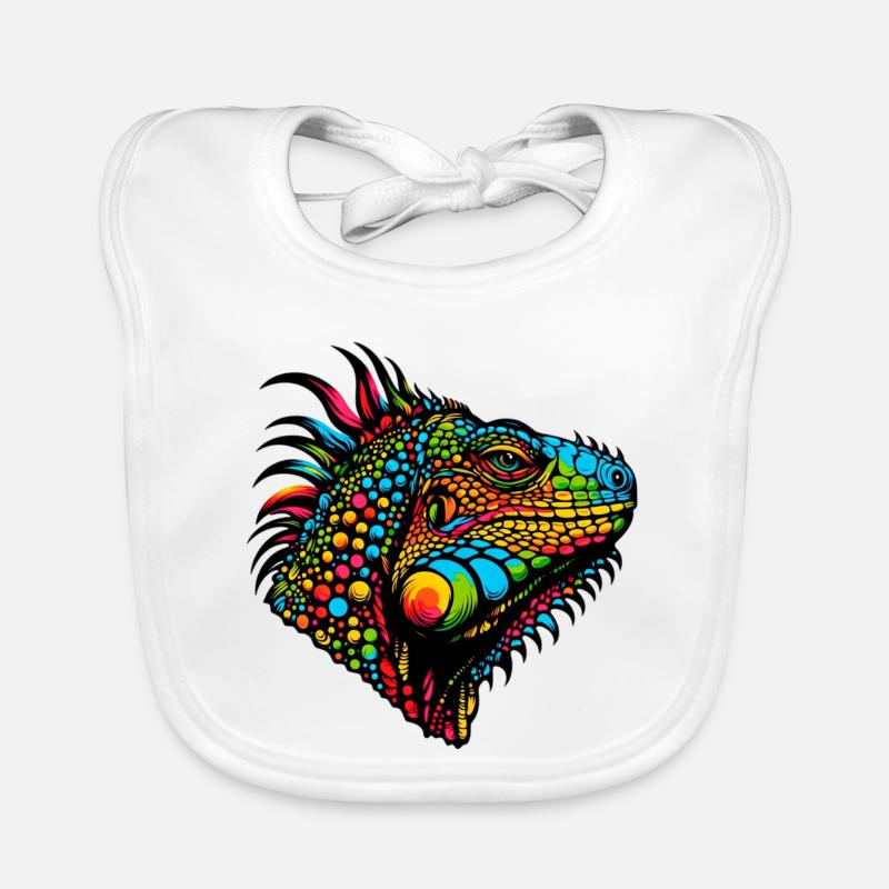 Leguan Baby Bio-Lätzchen