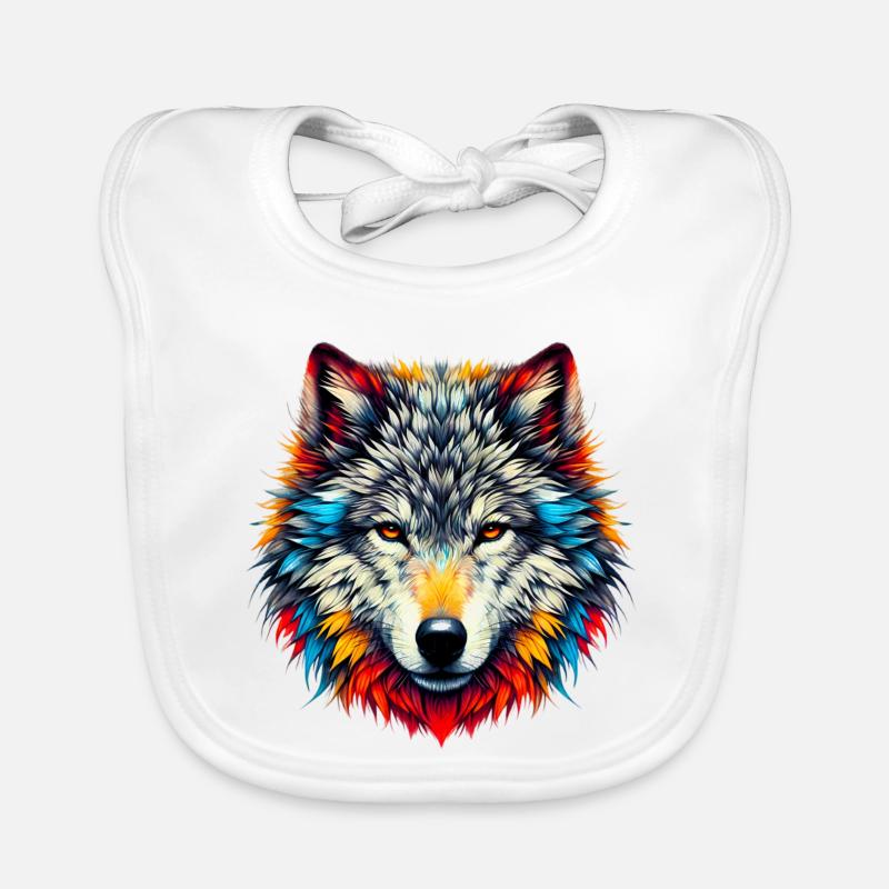 Wolf Baby Bio-Lätzchen