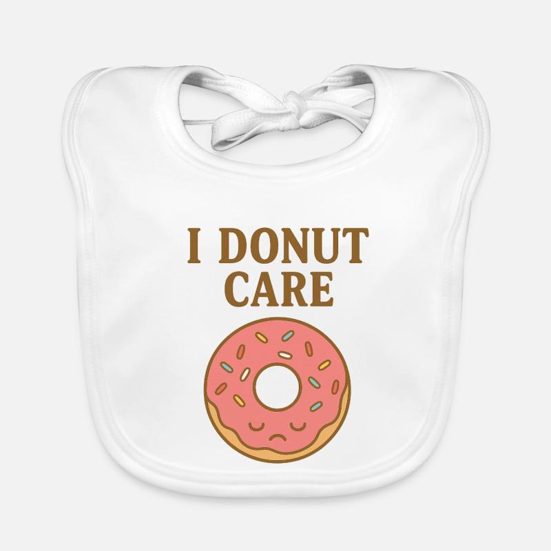I donut care Organic Baby Bibs
