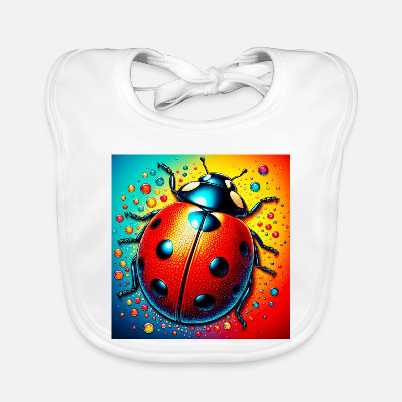 coccinelle Bavoir bio Bébé