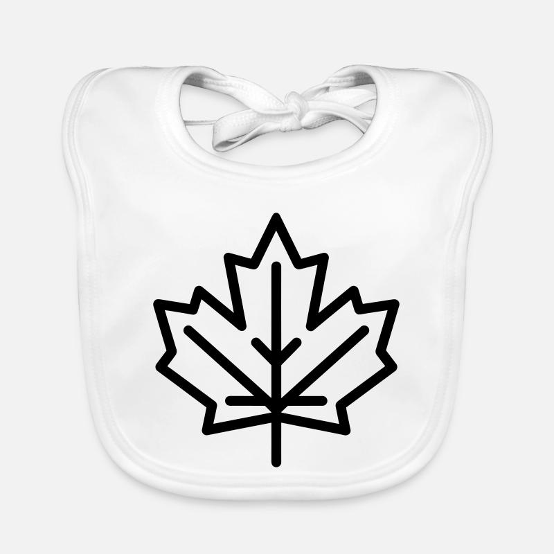 Feuille d’Érable Bavoir bio Bébé