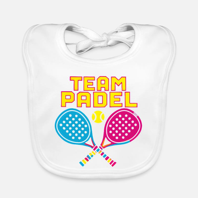 Paddle Team Néon Bavoir bio Bébé