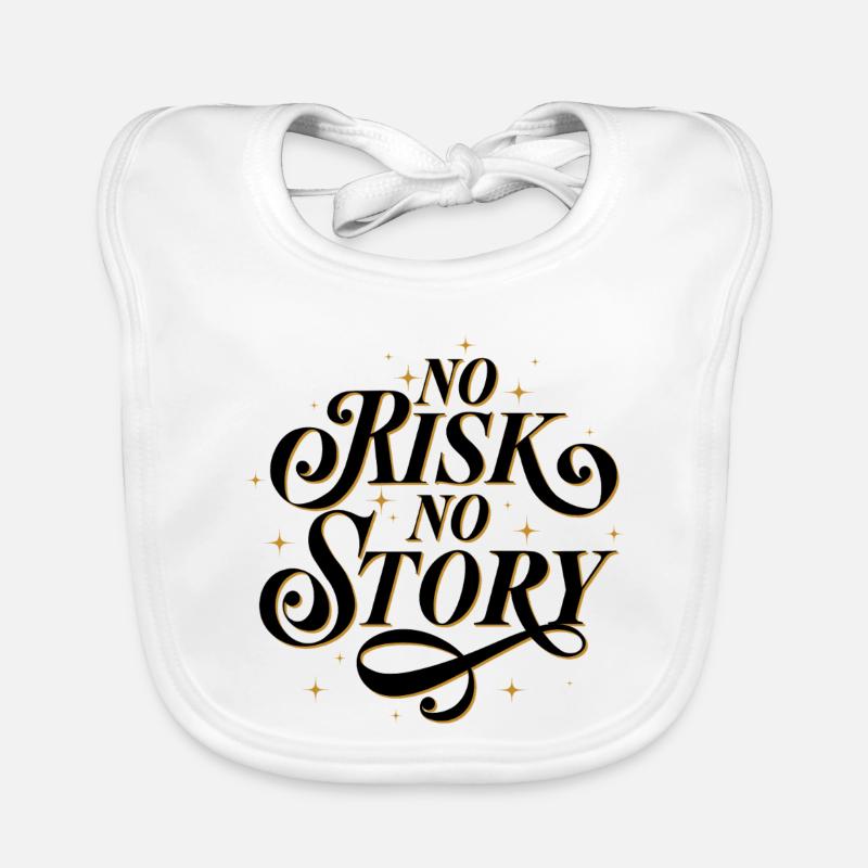 No Risk. No Story.  Baby Bio-Lätzchen