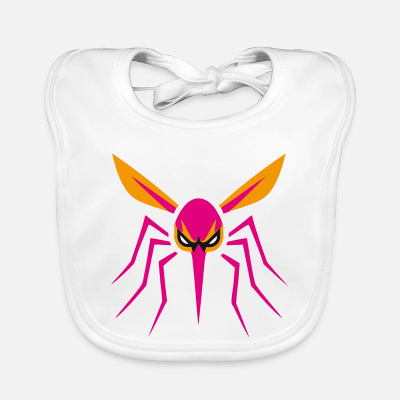 Mosquito, Mosquito, Insect, Evil Organic Baby Bibs