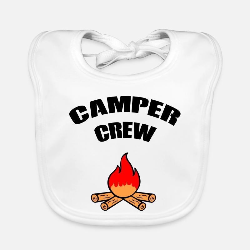 Campfire Flame Romance Organic Baby Bibs