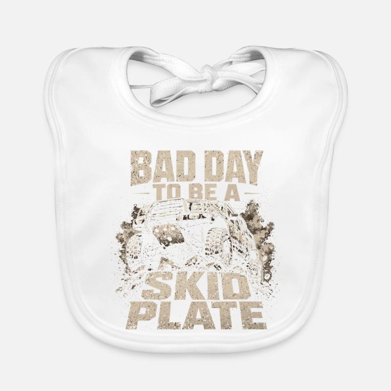 Off-Road Badge: Bad Day for the Hoof Organic Baby Bibs
