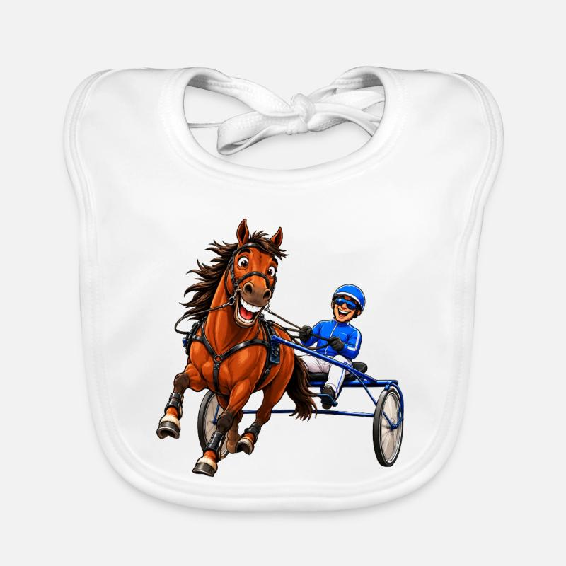 Trotteur Rieur Bavoir bio Bébé