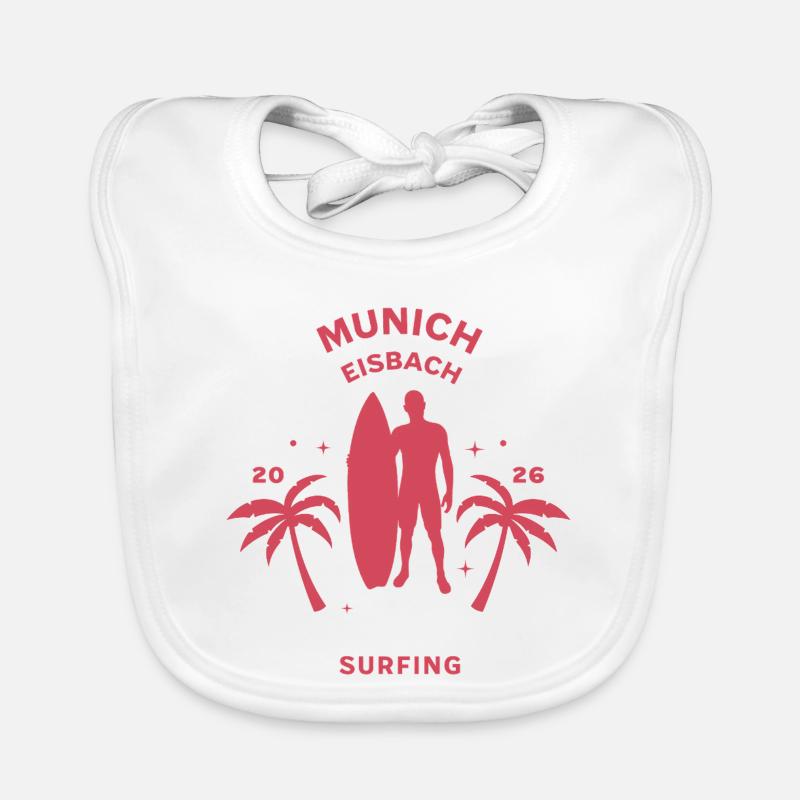 Munich Surfing Baby Bio-Lätzchen