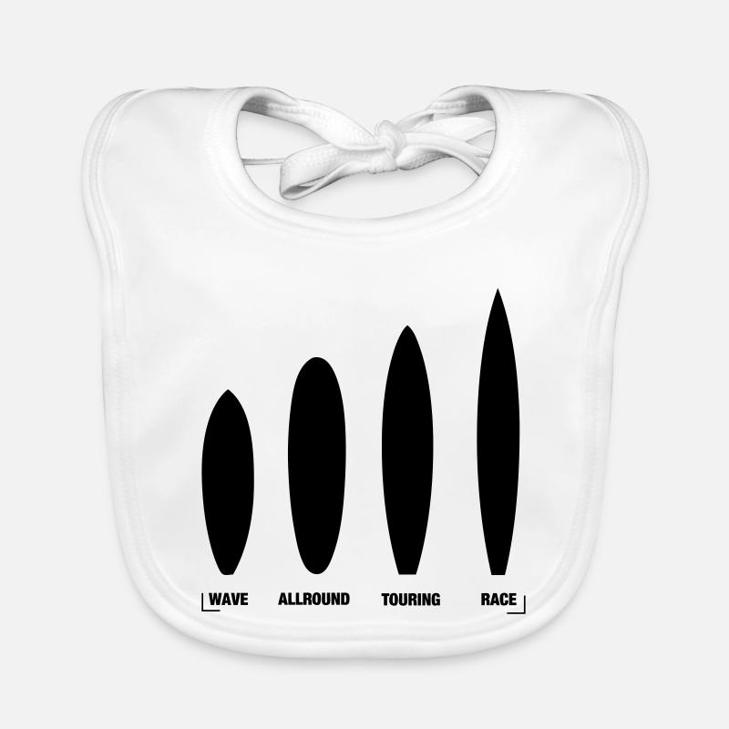 Types de planches en stand up paddle Bavoir bio Bébé