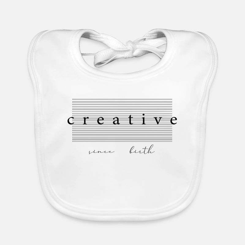 Creative Since Birth Ästhetik Geschenk Baby Bio-Lätzchen