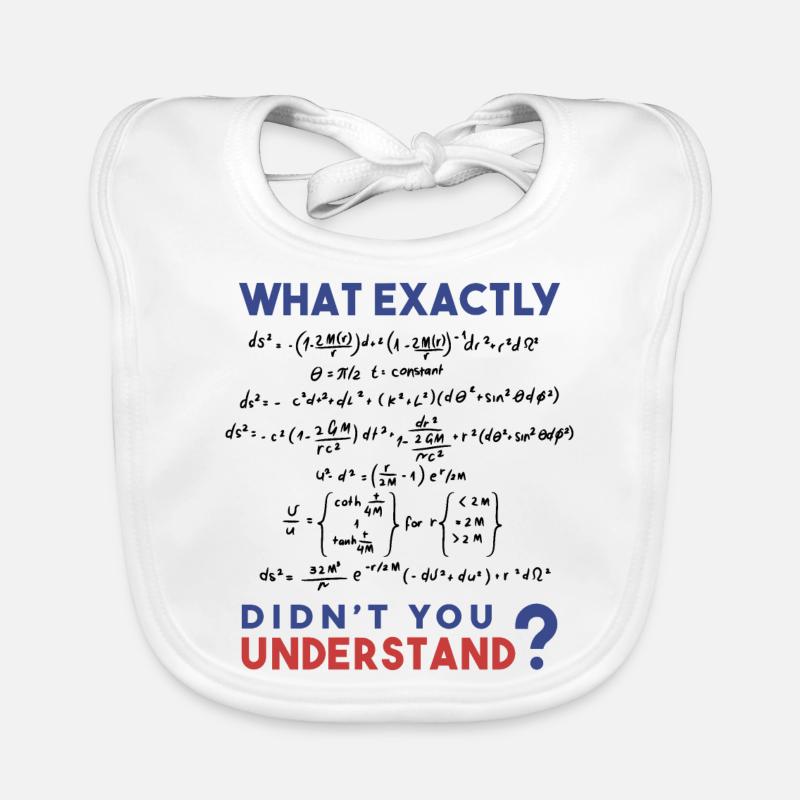 Physik Formel Scherz Baby Bio-Lätzchen