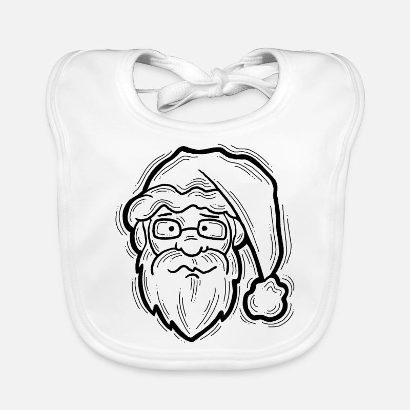 Père Noël Bavoir bio Bébé