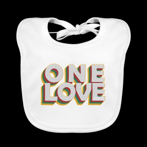 ONE LOVE - Baby Bio-Lätzchen