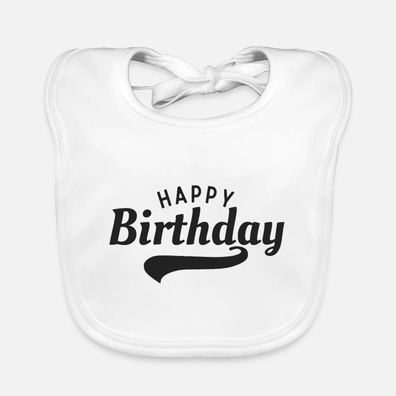 Bon anniversaire Bavoir bio Bébé