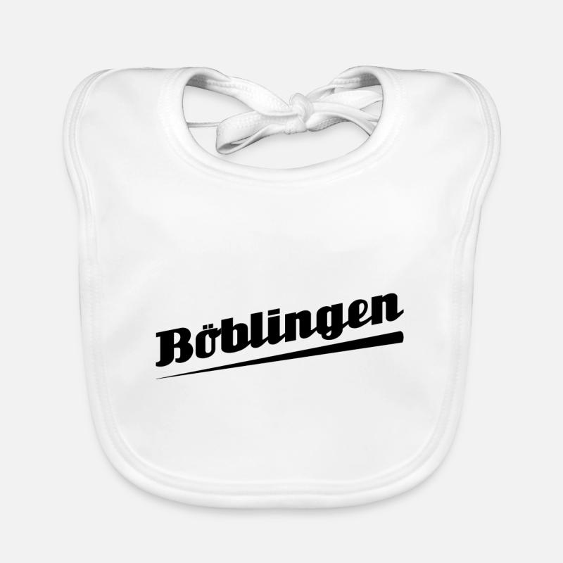 Böblingen - Textdesign mit Stadtnamen Baby Bio-Lätzchen