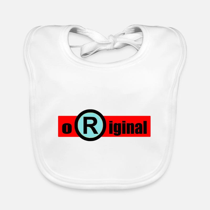 Original 1- Be original- unique Organic Baby Bibs