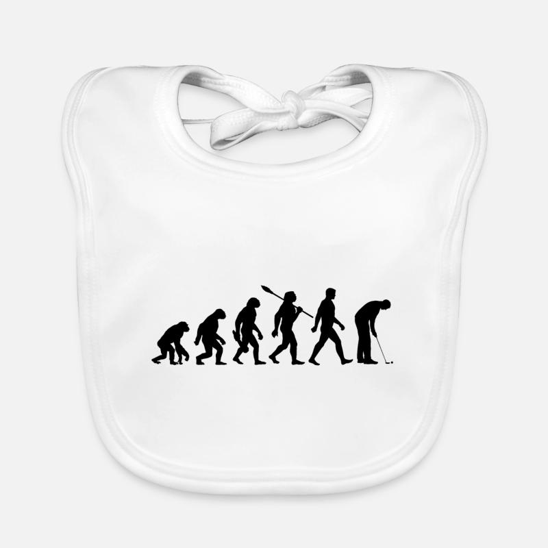 Evolution Minigolf - Miniatur Golf - Bahnengolf Baby Bio-Lätzchen