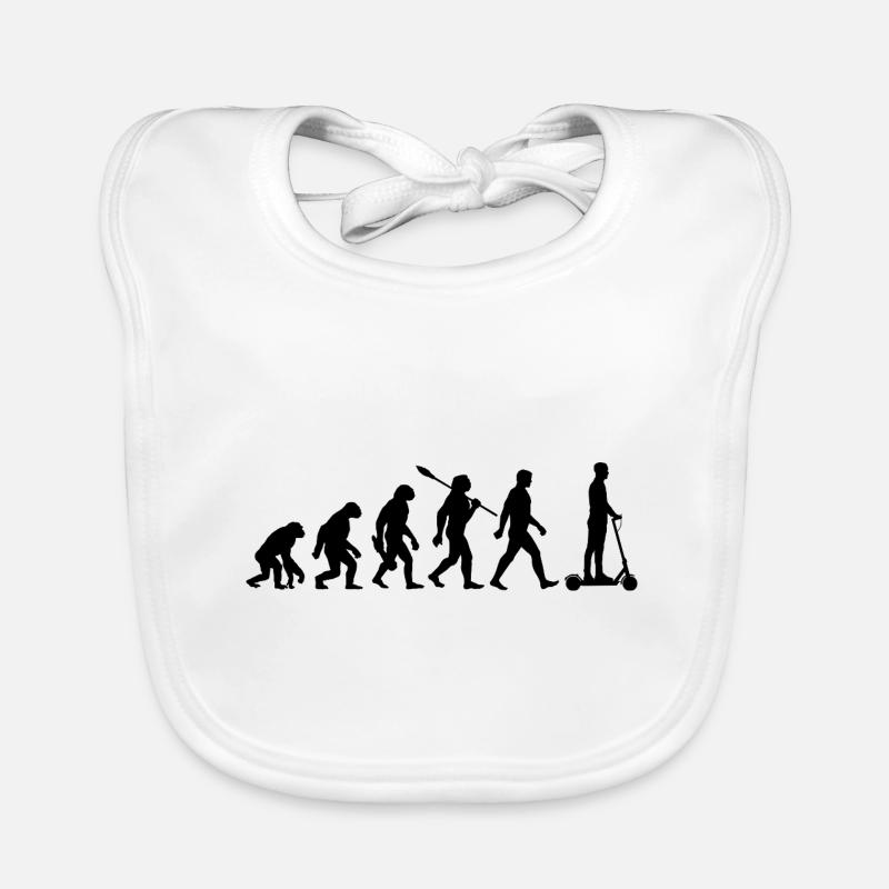 Evolution E-Scooter, Elektro Roller mit Akku Baby Bio-Lätzchen