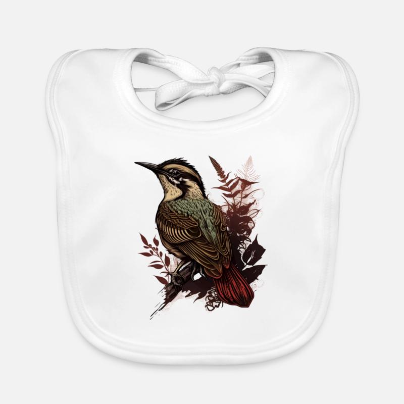 bird Bavoir bio Bébé
