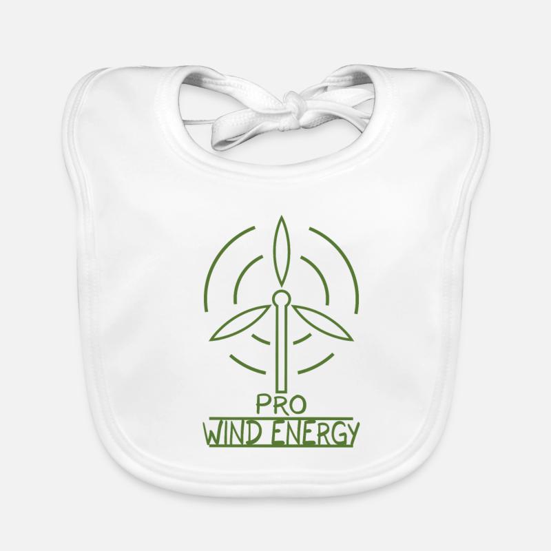 L'énergie éolienne éolienne l'énergie éolienne Bavoir bio Bébé