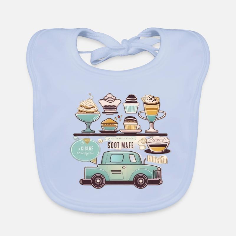 Bakery and bakery: a delicious combination Organic Baby Bibs