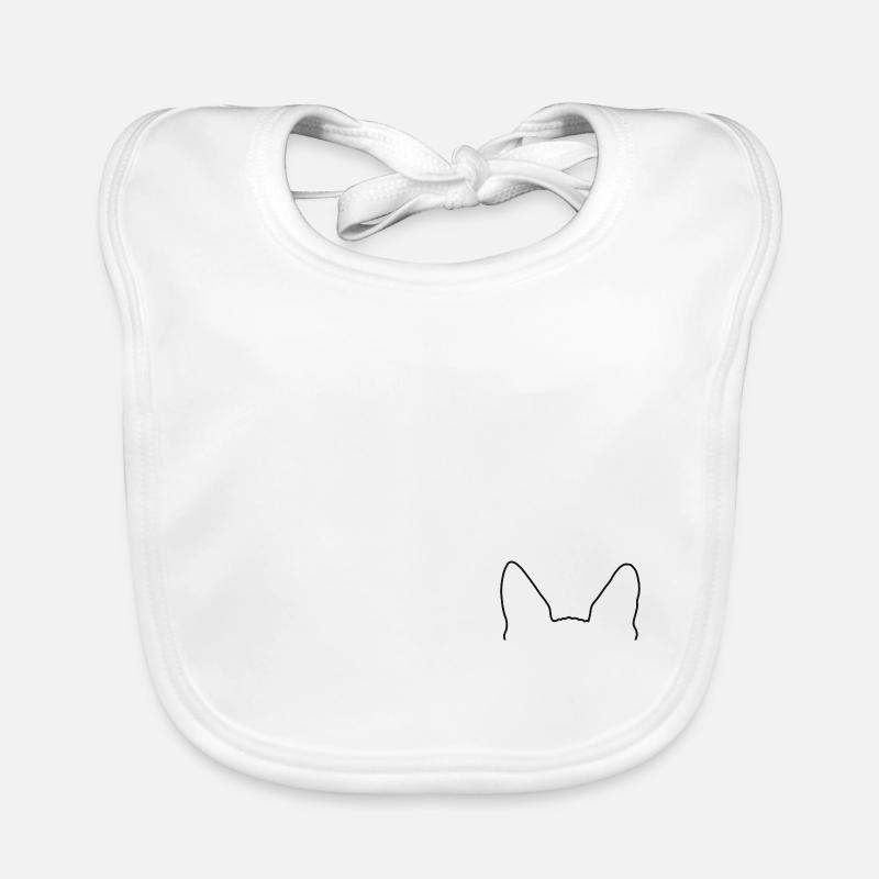 Sphynx Ohren Baby Bio-Lätzchen