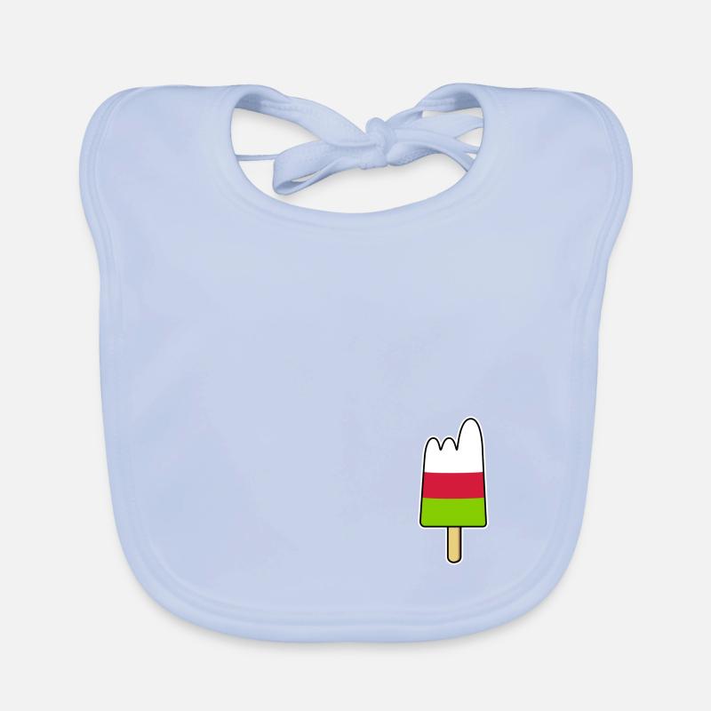 Popsicles - Mountains / Glaciers / Peaks Organic Baby Bibs