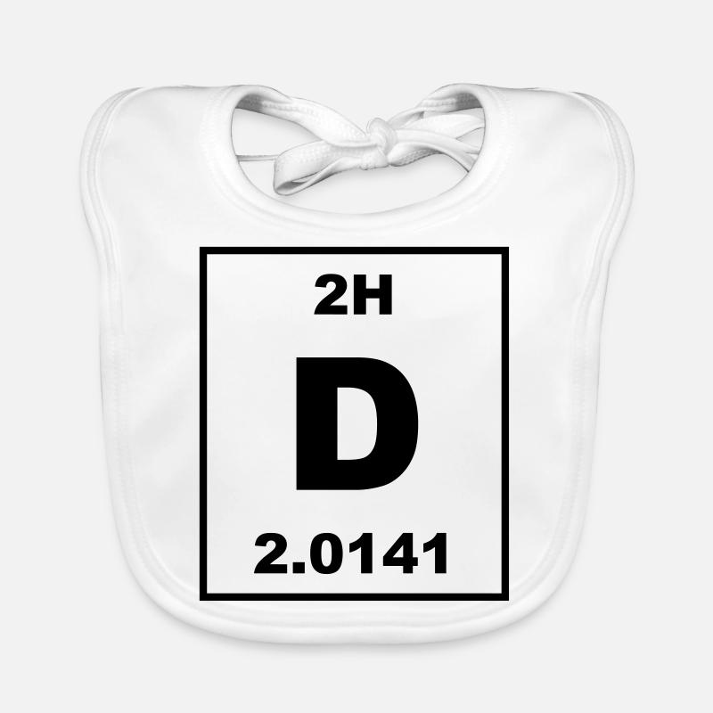 D (deuterium) - psml Organic Baby Bibs