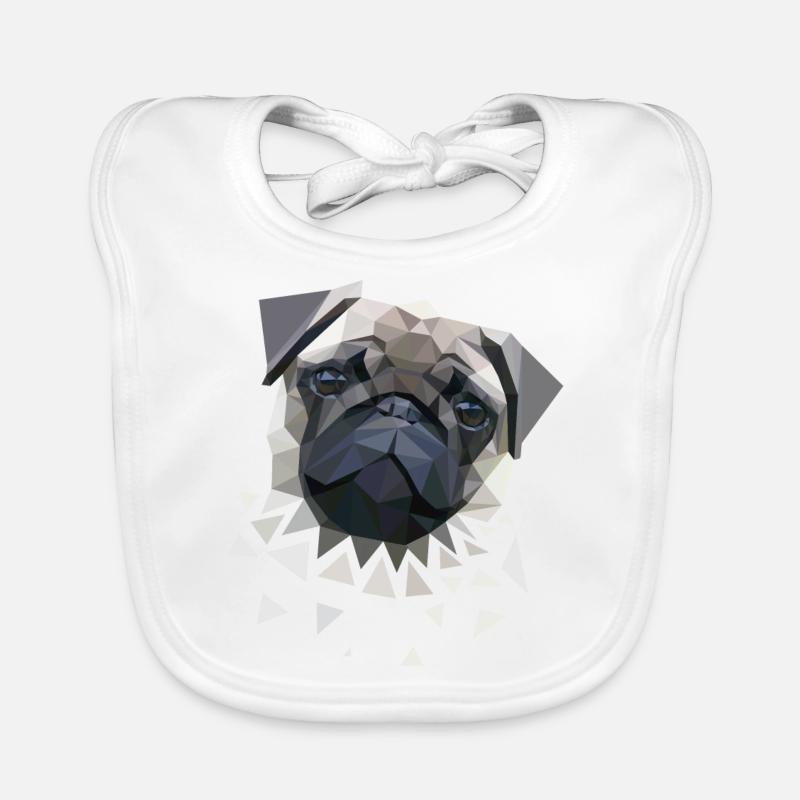 Mops Baby Bio-Lätzchen