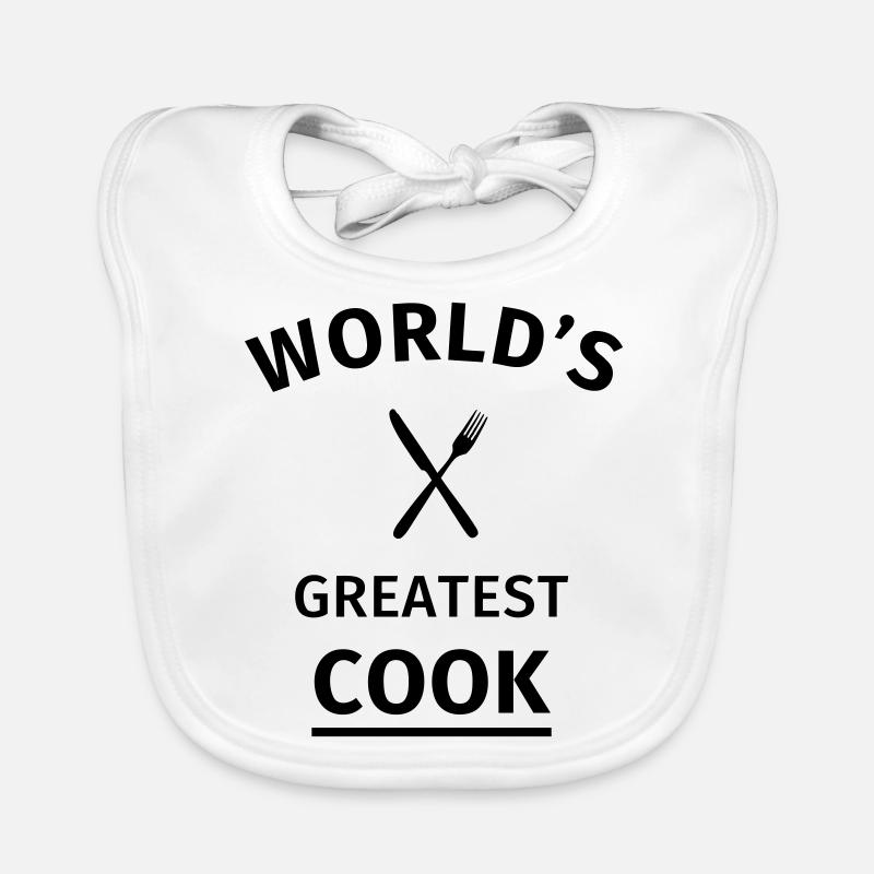 World's Greatest Cook Bavoir bio Bébé