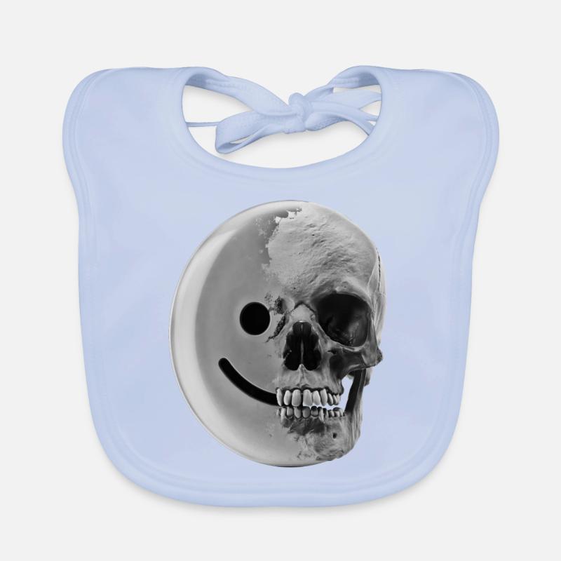 smiley-Kohle Baby Bio-Lätzchen