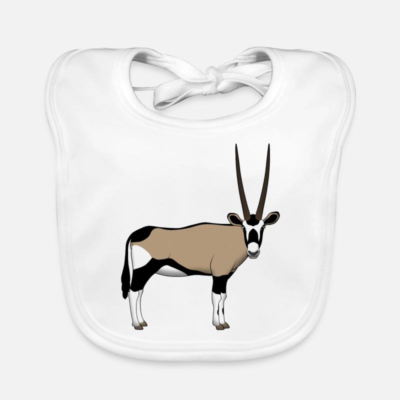 Devant de la tête Oryx Bavoir bio Bébé