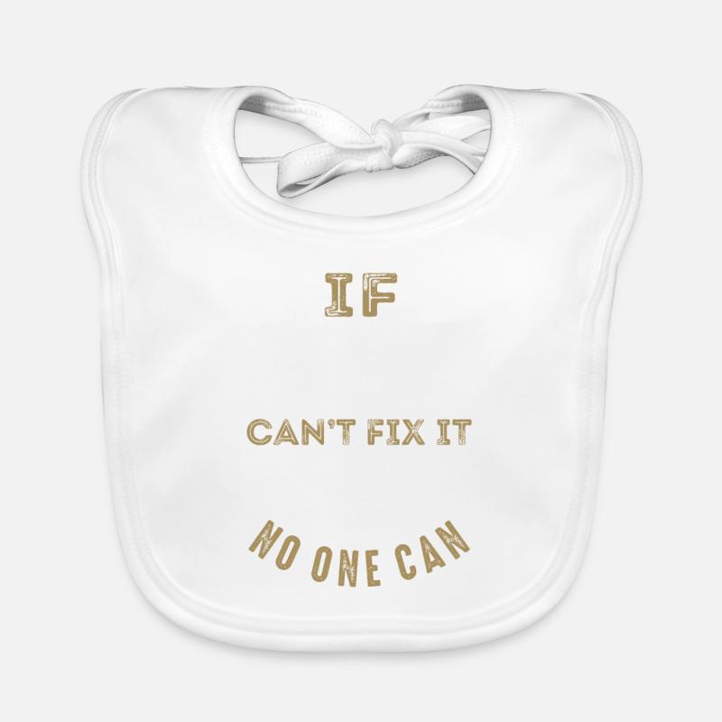 Pops Can Fix It Organic Baby Bibs