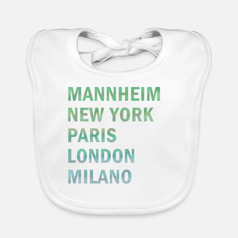 Metropole Mannheim Baby Bio-Lätzchen