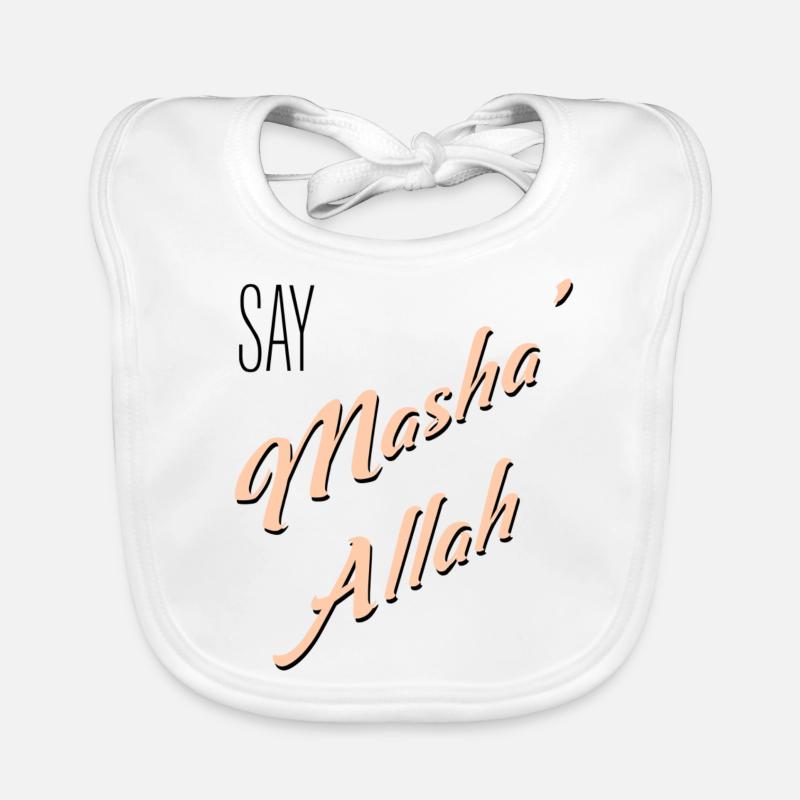 dire MashaAllah Bavoir bio Bébé