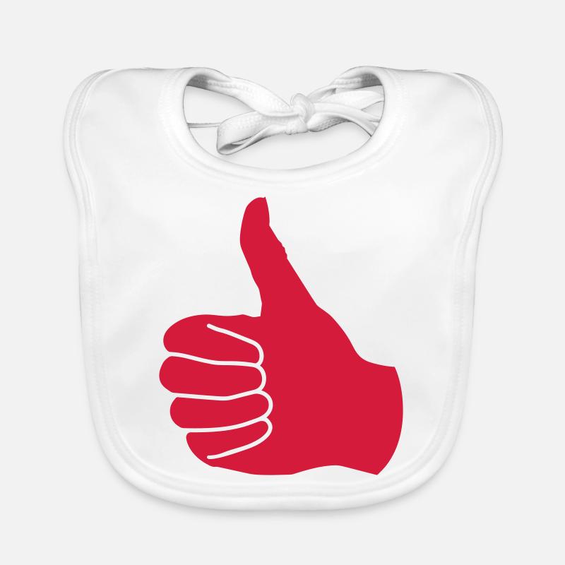 thumbs up Organic Baby Bibs