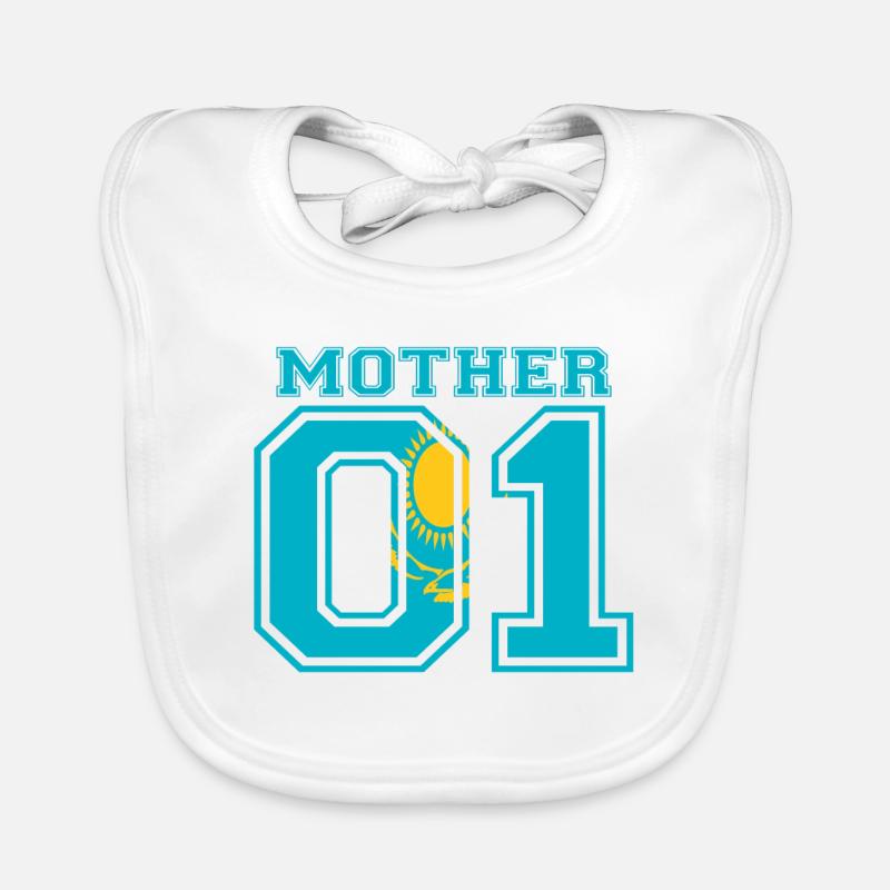 MUTTER MAMA 01 MOTHER QUEEN Kasachstan Baby Bio-Lätzchen