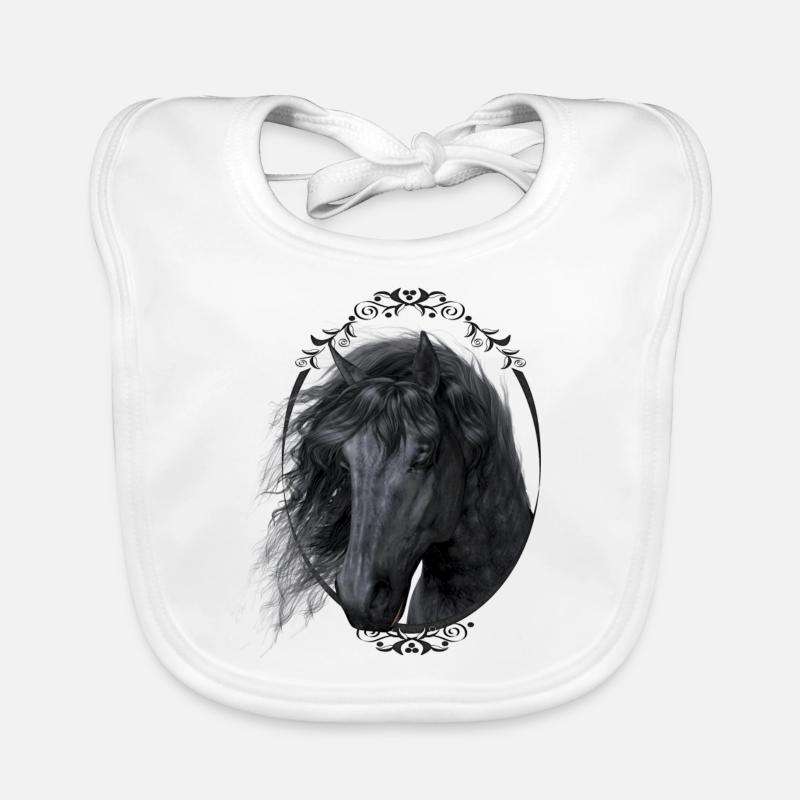 Black Beauty Bavoir bio Bébé