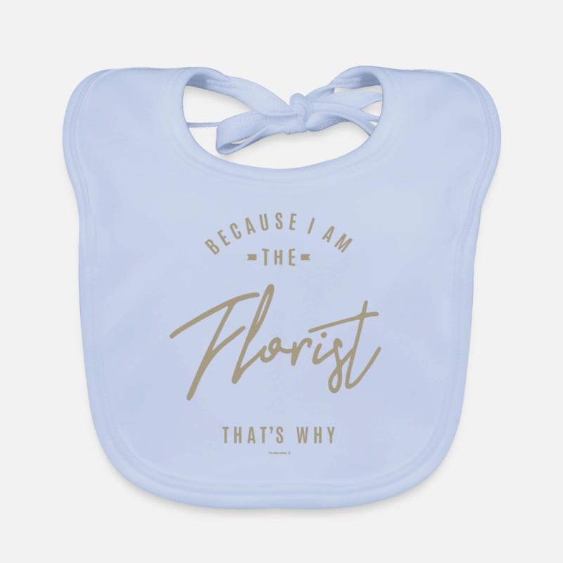 Florist Organic Baby Bibs