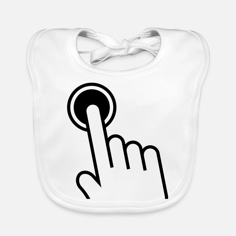 touch__f1 Organic Baby Bibs