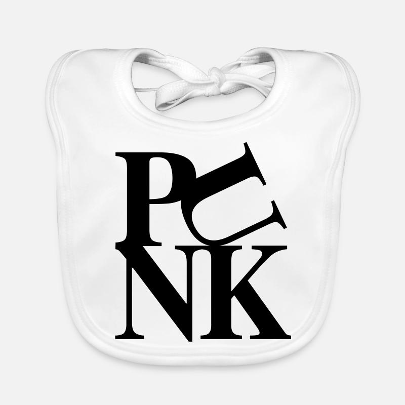 Punk Organic Baby Bibs
