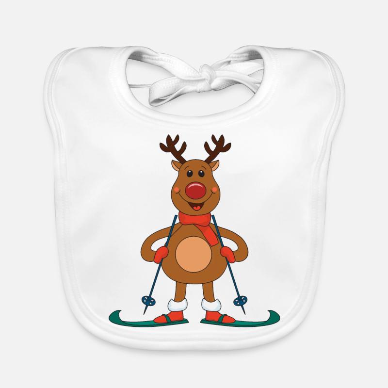 Weihnachten Baby Bio-Lätzchen
