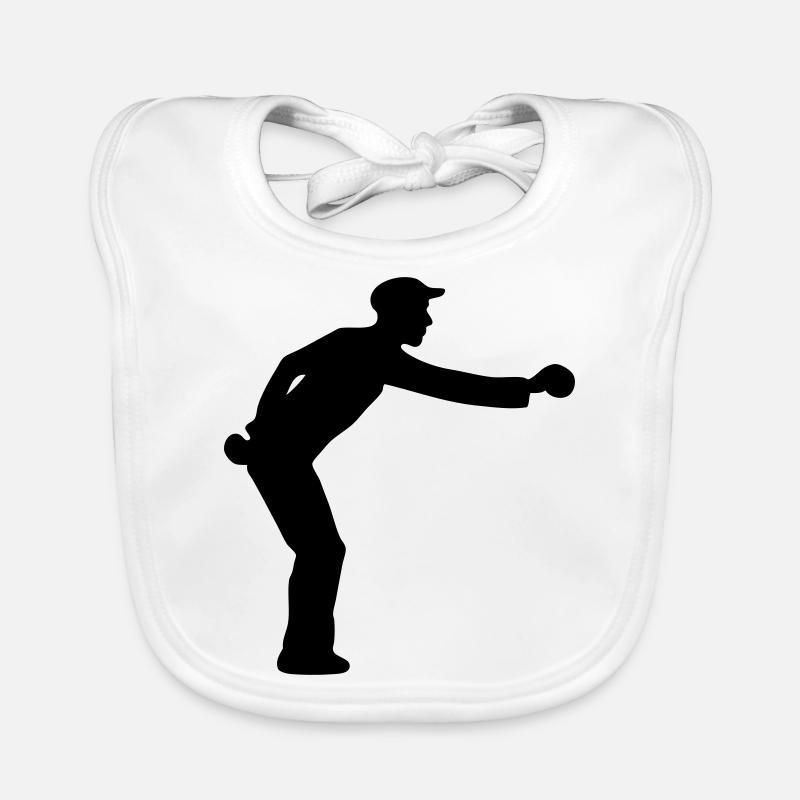 petanque jeu de boule Bavoir bio Bébé