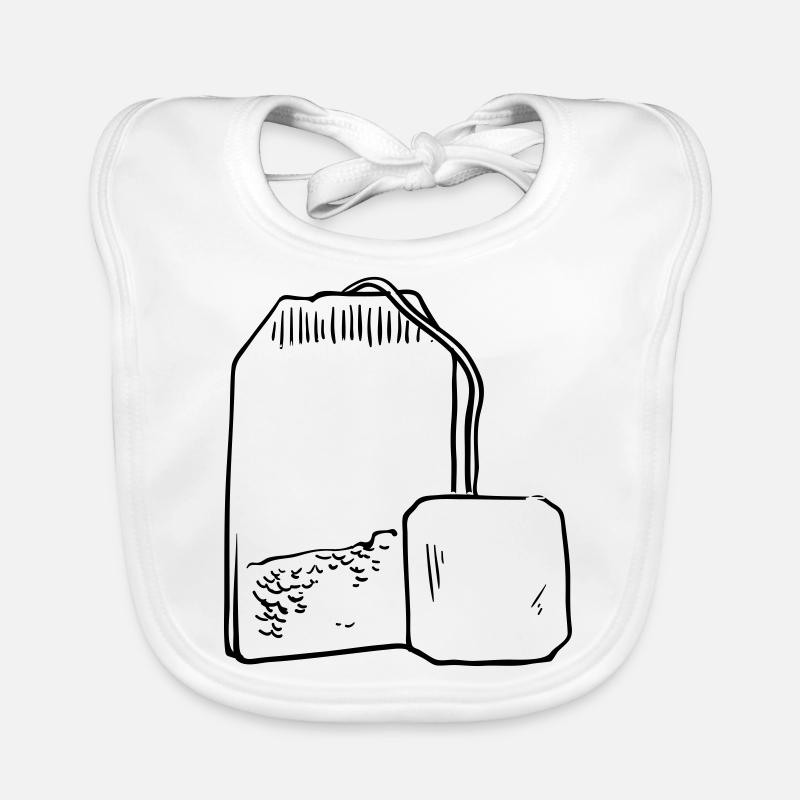 Tea Gift Lemon Cup Tea Bag Gift Idea Organic Baby Bibs