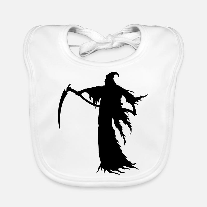Death Organic Baby Bibs